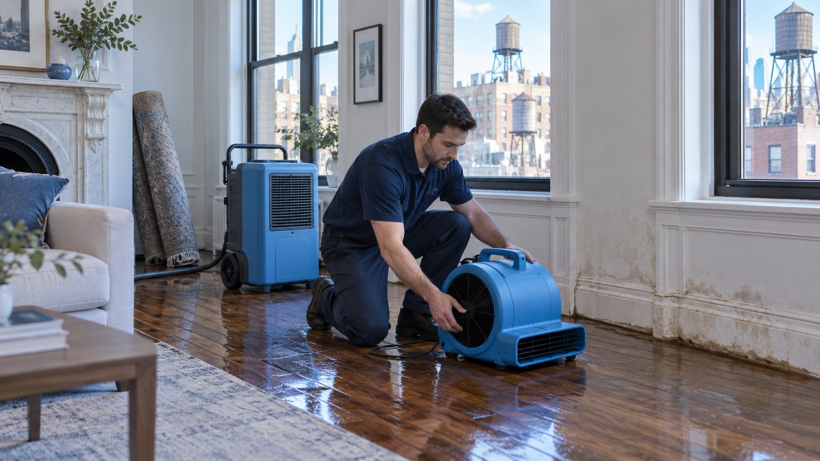 What to Do Immediately After Water Damage in Your NYC Apartment